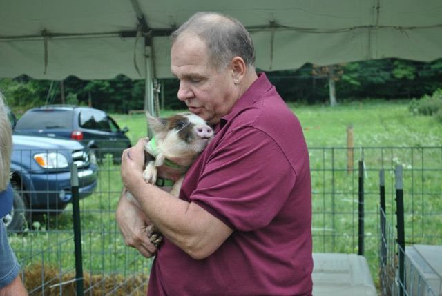 Fitzgerald and Willie the Pig
